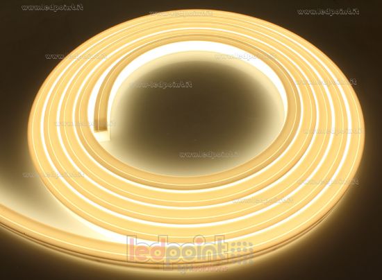 Cavo Neon In Silicone Bianco Ablon Technolux GTO 15 AWG14 - 10 Piedi (3 Metri)