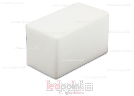 Bild von Weiße Kappe für Led Neon Flex 11x20mm