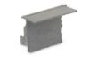 Bild von Graue Endkappe für RE11-16 Aluminiumeinbauprofil