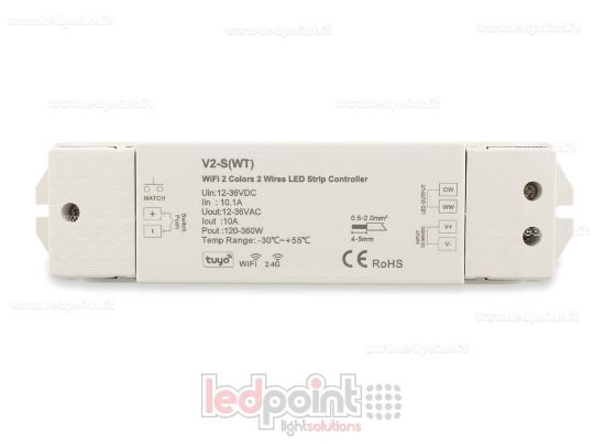Immagine di Ricevitore controller per CCT 2 fili 12-36V, 1ch*5A, RF 2.4G