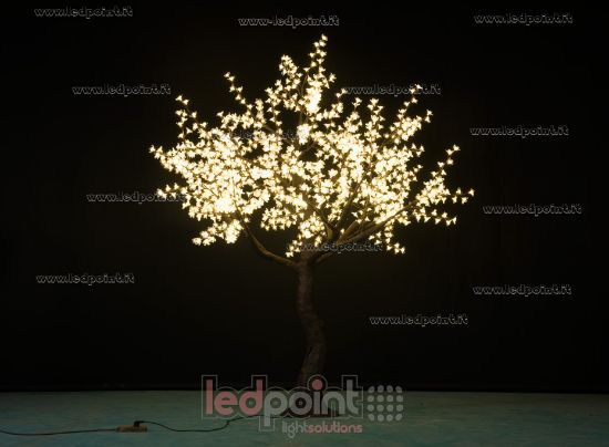 Picture of Cherry tree 2.8m high 1200leds warm white 72W with concealed cables