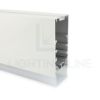 Bild von 36x75mm, Aluminiumprofil weiß lackiert, 3 Meter