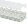Bild von 23x8mm Aluminiumeinbauprofil