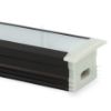 Immagine di Profilo in alluminio da incasso 23x15mm
