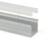 Immagine di Profilo in alluminio da incasso 17x12mm