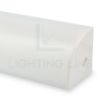 Picture of 30mm high corner aluminium profile with rear groove