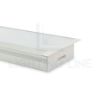 Bild von 67x22mm Aluminiumeinbauprofil