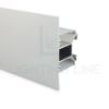 Bild von Doppelemissionsprofil Aluminium zur Wandmontage 31x70mm