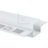 Immagine di Profilo in alluminio per cartongesso verniciato bianco 62x12mm