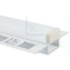 Immagine di Profilo in alluminio per cartongesso verniciato bianco 62x12mm