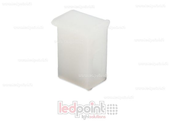 Immagine di Tappino finale con foro per Neon Flex 4x8,8mm