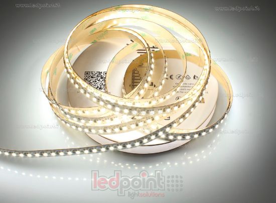 Bild von LED-Streifen 5m weiß 4000K 3step 2835 CRI Ra>93 160LEDs/m 24V 14,4W/m