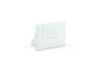 Picture of White plastic end cap for profile SL15-01 with low diffuser