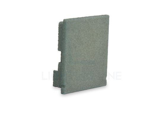 Bild von Graue Kunststoff Endkappe für Profil SL15-01 mit hohem Diffusor