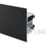 Bild von Doppelemissionsprofil Aluminium zur Wandmontage 31x70mm