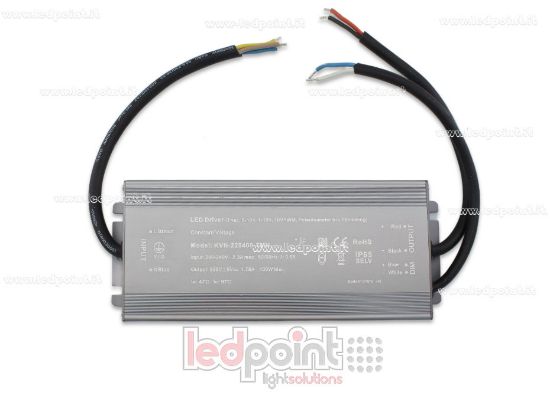 Picture of Anti-flicker LED driver for 230V, 400W LED strips, compatible with Triac and 0/1-10V dimming