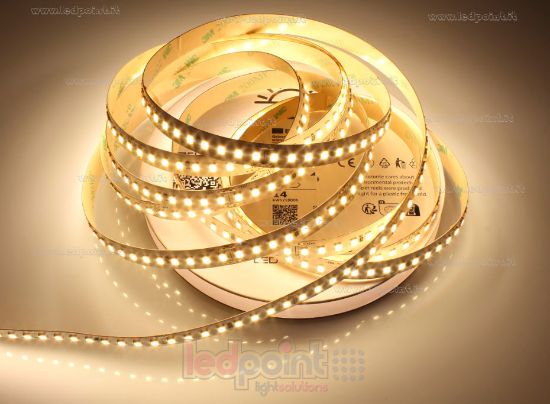 Immagine di Striscia led 5m bianco caldo 3000K 3step 2835 160led/m 24V 15,5W/m