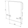 Bild von Schwarz Kunststoff Endkappe für Profil SL01-01 mit hohem Diffusor