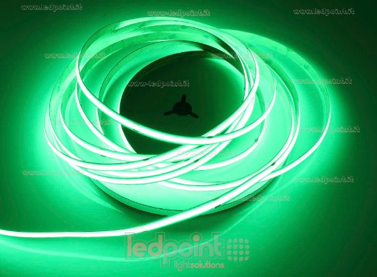 Bild von LED-Streifen COB 10m grün 480LEDs/m 24V 12W/m