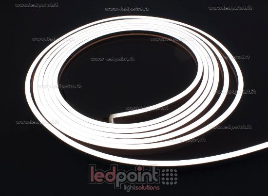 Picture of Led Neon Flex 6x12mm warm white 4000K 2835 24V 11W 140led/m IP65 30m