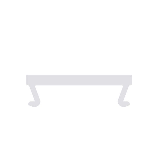 Picture of Opal diffuser for profiles with code LLP-XXXX-23-XX