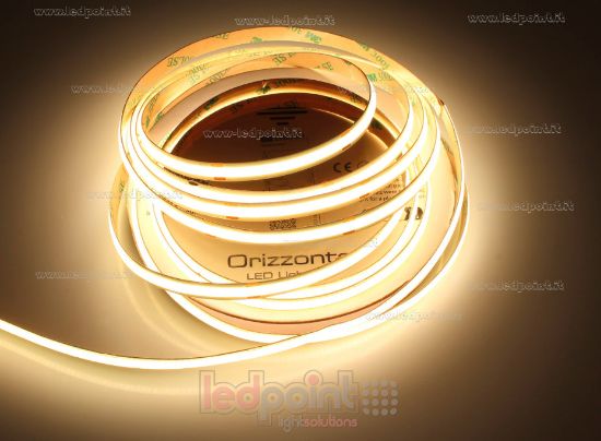 Picture of COB LED strip 5m warm white 3000K CRI Ra>93 480leds/m 48V 9W/m