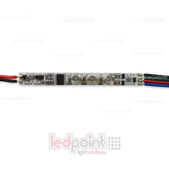 Picture of RGB touch mini controller 3 buttons with memory function 5/24V, 3chx1,5A