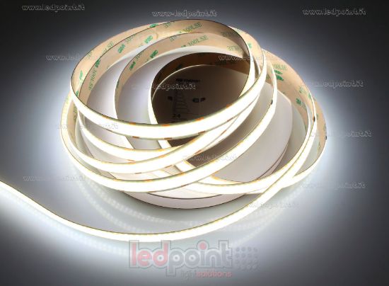 Bild von LED-Streifen COB 5m weiß 4000K CRI Ra>90 600led/m 24V 26W/m