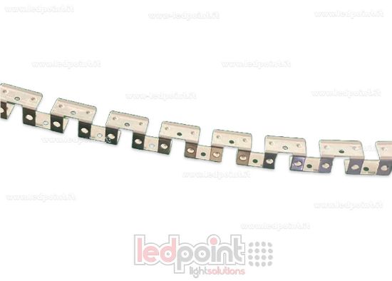 Picture of 1m foldable aluminum bar for mounting 12x12mm Neon Flex