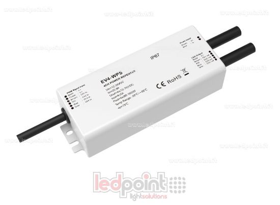 Picture of IP67 RGBW signal amplifier 12-36V 20A (4 channels with 5A)