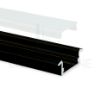 Bild von 23x8mm Aluminiumeinbauprofil ohne Rille