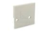 Picture of White right end cap for wall aluminium profile WL05-05