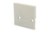 Picture of Left white end cap for wall aluminium profile WL05-05