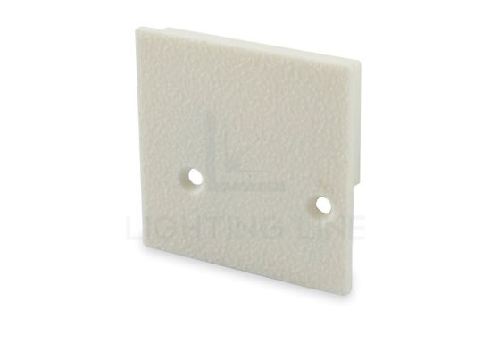 Picture of Left white end cap for wall aluminium profile WL05-05