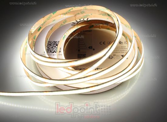 Picture of COB LED strip white 10m 4000K CRI Ra>93 320led/m 24V 9W/m
