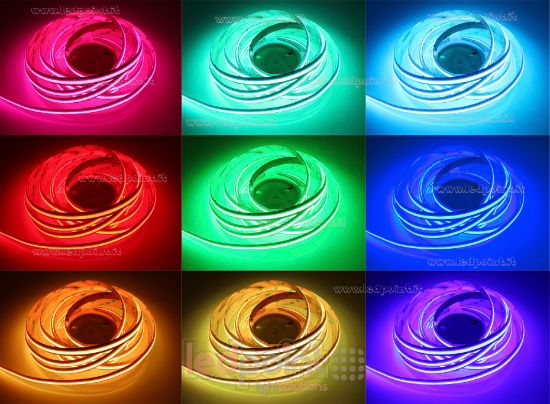Bild von LED-Streifen COB 5m RGB 1080LEDs/m 24V 14W/m PCB 12mm
