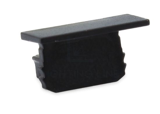 Bild von Schwarz Endkappe für RE14-23 Aluminiumeinbauprofil