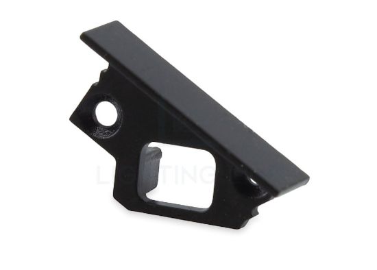 Bild von Schwarze Endkäppchen seite Links für Aluminiumeinbauprofil RE13-23