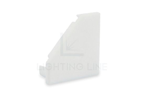 Picture of White cap for angular aluminium profile AN07-03