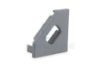 Picture of Cap for angular aluminium profile AN07-03 with hole for power cable
