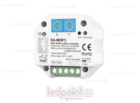 Immagine di Convertitore da Wifi e RF a DALI-2 master, 4ch, 24V DC RF2.4GHz