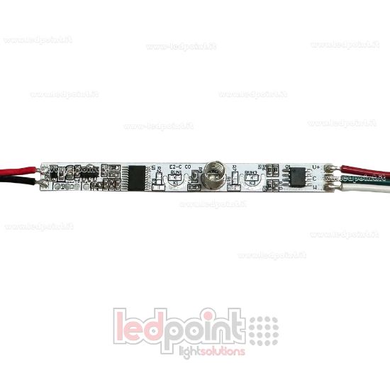 Picture of Single-Button Touch CCT Controller, 5/24V, 2ch*2A, with Memory Function