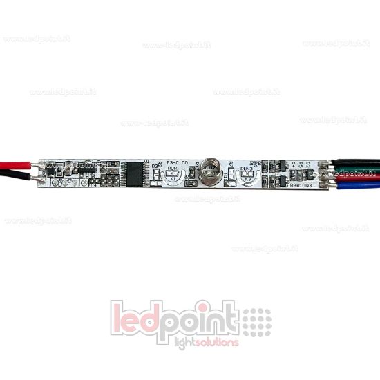 Bild von Ein-Tasten-Touch-RGB-Controller, 5/24V, 3ch*1.5A, mit Speicherfunktion