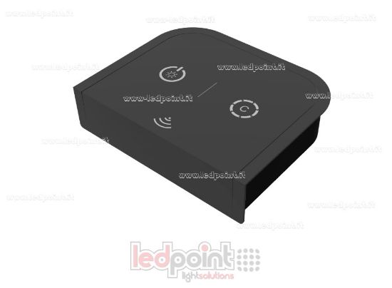 Picture of Dual Touch Button Remote Control (Single Color, RGB, RGBW, and RGB+CCT)