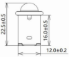 Picture of 12-24V PIR On/Off Motion Sensor, 1ch 3A Master Control