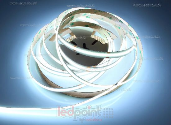 Bild von LED-Streifen COB 10m kalt-weiß 6000K CRI Ra>90 528led/m 24V 15,5W/m