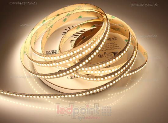 Immagine di Striscia led 5m bianco caldo 3000K 3step 2835 238led/m 24V 19,2W/m