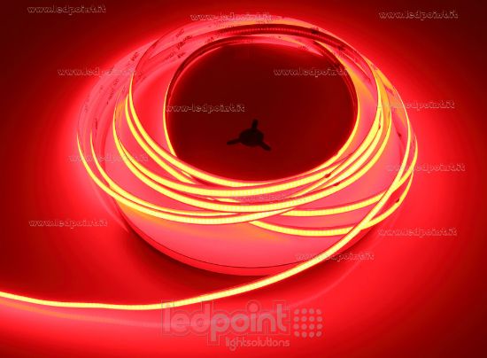 Picture of COB LED strip red 10m 480leds/m 24V 12W/m