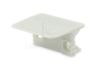 Picture of Square gray cap for recessed aluminum profile RE10-02