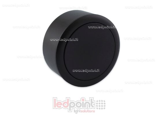 Bild von Wandtaster rund, 35 mm Durchmesser, schwarz, selbstversorgend
